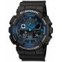 Casio - Armbanduhr GA-100-1A2ER (B x H) 51.20 mm x 55 mm Blau, Schwarz Gehusematerial=Kunstharz Material (Armband)=Kunstharz Ca (G