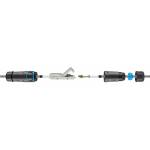 Goobay - Goobay Outdoor (IP68) Netzwerkkabel-Verbinder, CAT 6A STP geschirmt, STP - staub- und wasserdicht, Klemmleiste fr LSA Mont