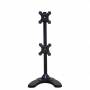 Neomounts - FPMA-D700DDV 2fach Monitor-Standfu 25,4 cm (10) - 68,6 cm (27) Schwarz Hhenverstellbar, Neigbar, Schwenkbar, Rotier