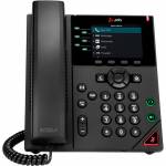 Hp - Poly VVX 350 6-Line IP Phone and PoE-enabled