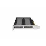 Icy Dock - ToughArmor 2x M.2 NVME to PCIe 4.0 x8 card bifurcation w/tra