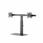Flat Screen Desk Mount - FPMA-D865D - Aufstellung - Voll beweglich - fr 2 LCD-Displays - Schwarz - Bildschirmgre: 25.4-68.6 cm (10-27
