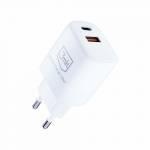 3mk - 3mk Netzwerkladegert Hyper Charger 20W, 1x USB-C (PD) + 1x USB, wei (5903108447003)