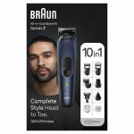 Braun - Braun MGK7421 Noir, Bleu