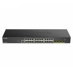 D-link - D-Link DGS-1250-28X switch Gestionado L3 Gigabit Ethernet (10/100/1000) Negro