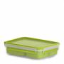 Emsa - EMSA CLIP & GO 1.2l Rechteckig Box 1,2 l Grn - Transparent 1 Stck(e) (518100)