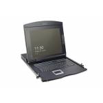 Digitus - DIGITUS Modulare Konsole 17TFT,1-Port KVM&Touchpad,Trkei