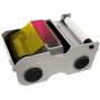 Hid - Fargo - Farbe (Cyan, Magenta, Yellow, Resin-Black, klarer berzug) - Farbbandkassette mit Reinigungswalze - fr DTC 10