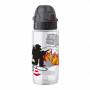 Emsa - KIDS Trinkflasche Tritan, 0,5 Liter, Feuerwehrmann schwarz, komplett splmaschienengeeignet, Deckel zerlegbar, - 1 St