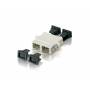  "Equip-Equip SC Fiber Optic Adapter/Coupler, OM1/OM2-Equip-Hardware/Electronic"
