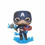 Funko - Funko Pop Marvel: Endgame -capt A W/broken Shield & Mjolnir