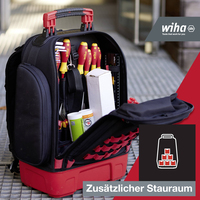 Wiha 45528 Elektriker Werkzeugrucksack Best�ckt 28teili 2