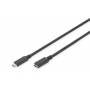 Digitus - DIGITUS USB 2.0 Verlngerungskabel Typ C -C St/Bu 2.0m, sw