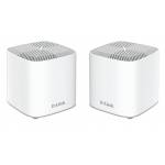 D-link - Covr Whole Home COVR-X1862 - WLAN-System - (2 Router) - bis zu 420 qm - Netz 1GbE - Wi-Fi 6 - Dual-Band (COVR-X1862)