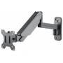 Manhattan - Universal Gas Spring Monitor Mount - Wandhalterung fr LCD-Display - Kunststoff, Aluminium, Stahl - Bildschirmgr&szli
