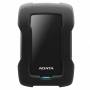 Adata - ADATA HD330 - Festplatte - 1 TB - extern (tragbar) - USB 3.1 - 256-Bit-AES - Schwarz