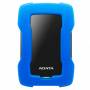 Adata - ADATA HD330 - Festplatte - 1TB - extern (tragbar) - USB 3,1 - 256-Bit-AES - Blau (AHD330-1TU31-CBL)