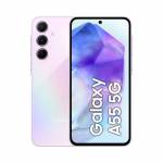 Samsung Smartphone - Galaxy A55 5G 16,8 cm (6.6) Hybride Dual-SIM Android 14 USB Typ-C 8 GB 256 GB 5000 mAh Lila (SM-A556BLVCEUE)