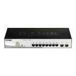 D-link - DGS-1210-10P/E 10-Port Layer2 PoE Smart Managed Gb Sw
