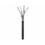 Microconnect - - Bulkkabel - 100,0m - SFTP, PiMF - CAT 6 - Innen, im Freien - Schwarz (KAB028-100)