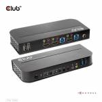 Club 3d - Club3D KVM Switch 4K60Hz 2x HDMI > HDMI/2xUSB/Audio retail