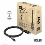 Club 3d - Club 3D CAC-1187 - Adapterkabel - Mini DisplayPort mnnlich zu HDMI mnnlich - 1.8 m - untersttzt 8K 60 Hz (7680