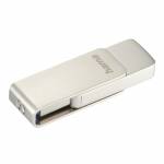 Hama Usb-stick Rotate Pro, Usb 3.0, 32gb, 70mb / Silber s (00 - Hama Rotate Pro unidad flash USB 32 GB USB tipo A 3.0 Plata