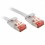 Lindy - LINDY Patchkabel Cat6 U/FTP Flachband grau 3.00m