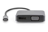 Digitus Usb Type-c 4k 2in1 Displayport + Vga Grafik-adapter 2