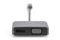 Digitus Usb Type-c 4k 2in1 Displayport + Vga Grafik-adapter 3