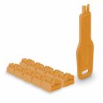 Lindy Rj45 Port Schlsser Orange 10 Stck+ 1 Schls - Lindy RJ45 Port Locks Orange, 10x + 1 Key