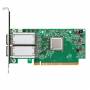 Mellanox - CONNECTX-5 EX VPI ADAPTER CARD EDR IB (100GB/S) AND 100GBE DUAL-PORT QSFP28 PCIE4.0 X16 TALL BRACKET ROHS R6 (MCX556A-EDAT)