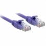  "Lindy-LINDY Patchkabel Cat6 U/UTP violett 0.50m-Lindy-Adapter/Cable"