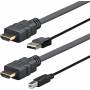 Vivolink - Pro - HDMI-Kabel - USB, HDMI (M) bis USB Typ B, HDMI (M)