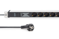 Digitus Pdu 1he 6x Schuko 16a Ausg�nge 230v/ 16a Schwarz 1