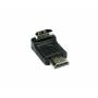 Good Connections -Hdmi Adapter -1 X 19-pol Hdmi (m) -> 1 X - Good Connections - HDMI Adapter - 1 x 19-Pol HDMI (M) -> 1 x 19-Pol HDMI (W) - gewinkelt nach unten - schwarz