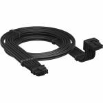 Corsair - CORSAIR Style A - Stromkabel - PCI Express 16-polig (M) nach oben angewinkelt zu PCI Express 16-polig (M) - 65 cm - Schwarz