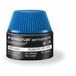 Staedtler - Nachflltinte Lumocolor perm blau