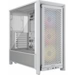 Corsair - CORSAIR Geh Midi FRAME 4000D RS ARGB Mid-Tower, White