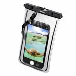 Hama - Active Line Finest Sports - Wasserdichtes Schutzgehuse fr Mobiltelefon - XXL - PVC - Schwarz, durchsichtig (bis zu