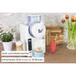 Unold - 2in1-Slush und Softeismaschine Sofie 48950, 2 l, LED, Wei, 435 mm, 226 mm, 442