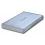 Aixcase - aixcase Gehuse silber USB2.0 2.5 6.4cm SATA HDD ALU