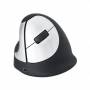 R-go - R-Go Maus HE ergonomisch links Bluetooth mittel schw./silb retail