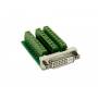 Exsys - EXSYS EX-49050 DVI 27p Verde, Plata adaptador de cable
