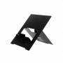 R-go - R-Go Laptopstnder 10-22 Max.5KG Riser verstellbar schwarz [DE-Version, German Keyboard]