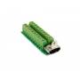 Exsys - EXSYS EX-49065 Kabeladapter HDMI 20p Grn - Silber (EX-49065)