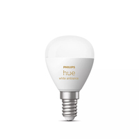 Signify Philips - Signify Philips Hue White Amb. E14 Luster Tropfen Einzelpack 470lm [Energieklasse F] (929003573701)