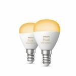 Signify Philips - Philips Hue White ambience Lustre &ndash; E14 smart bulb &ndash; (2-pack)