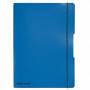 Herlitz - Notizheft my.book flex A4 PP 2x 40Bl. kar/lin blau