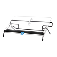 R-go - R-Go Dokumentenhalter FlexRead bis A3 transparentAcryl/sch